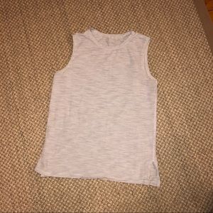 Lululemon grey muscle tank